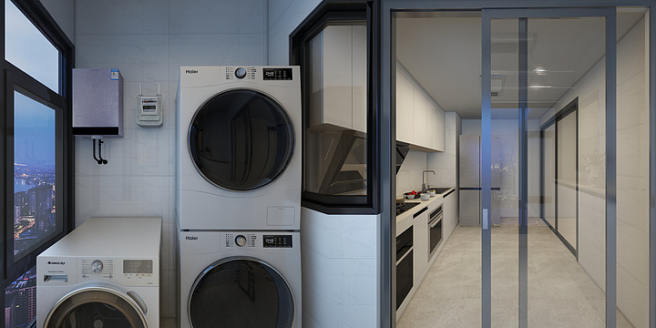 高端全铝家居定制设计-新庆花园-装修设计方案