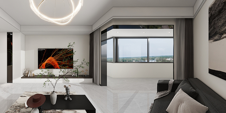 绵阳贵朝C-李先生（家装设计）-副本-装修设计方案