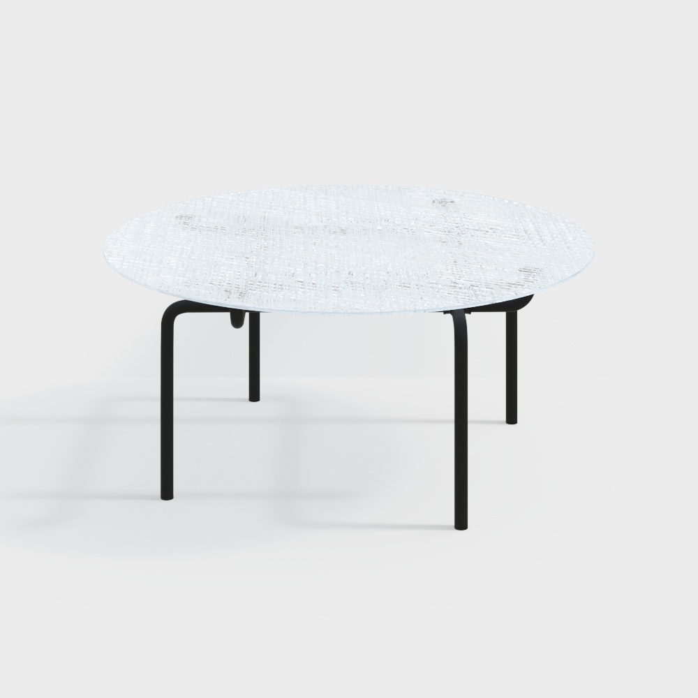 Cassina QUADRATO Circular Dining table3D模型