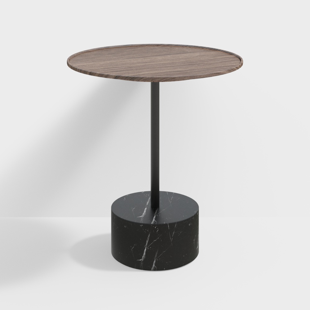 Cassina dining table Wooden desk3D模型