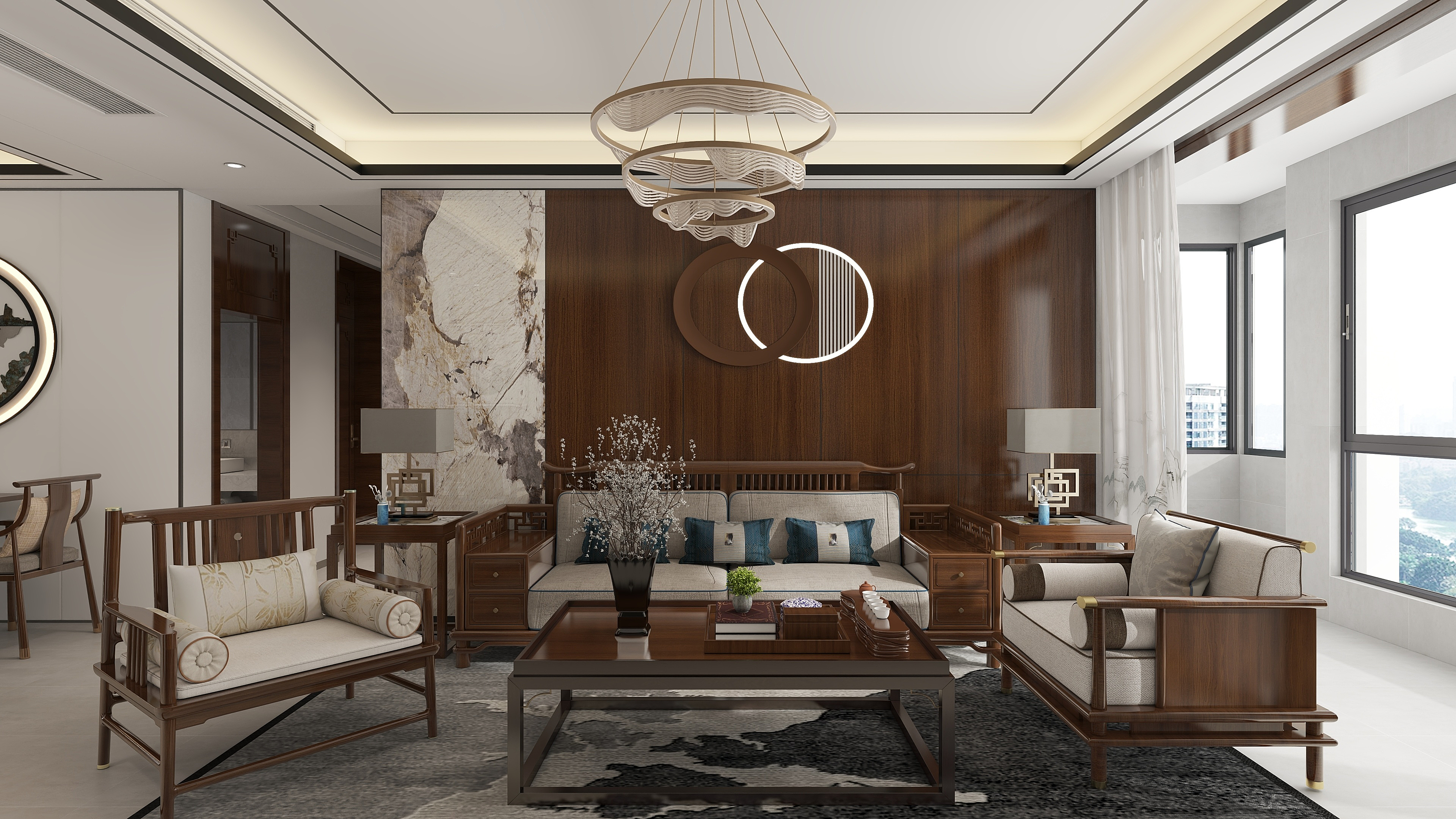 设计师IuKe-中式风格-装修设计方案