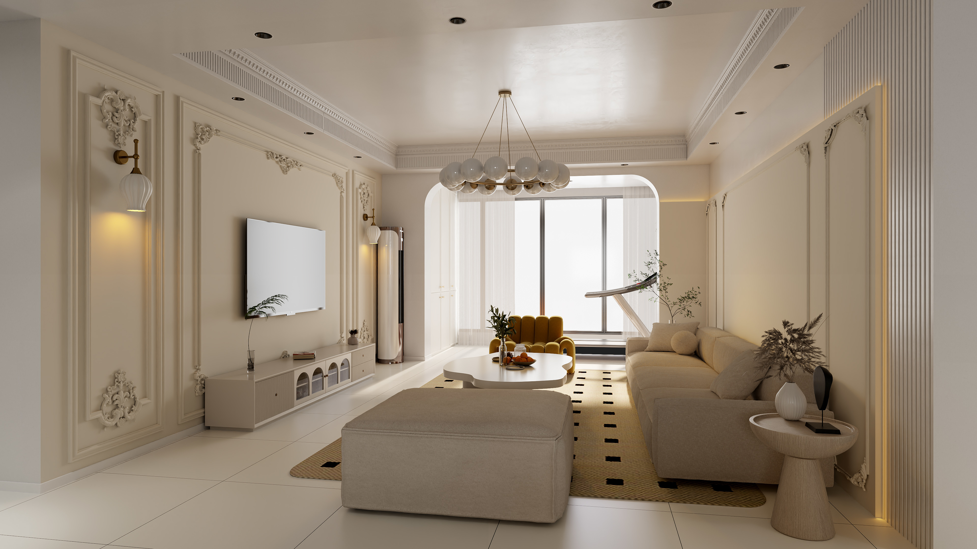 郑州赛都透明装修_张红运-帝湖花园西王府802号楼173㎡4室-装修设计方案