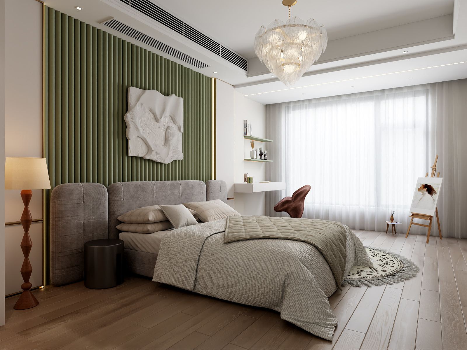 记得咬嘴唇-法式现代  女儿房-装修设计方案