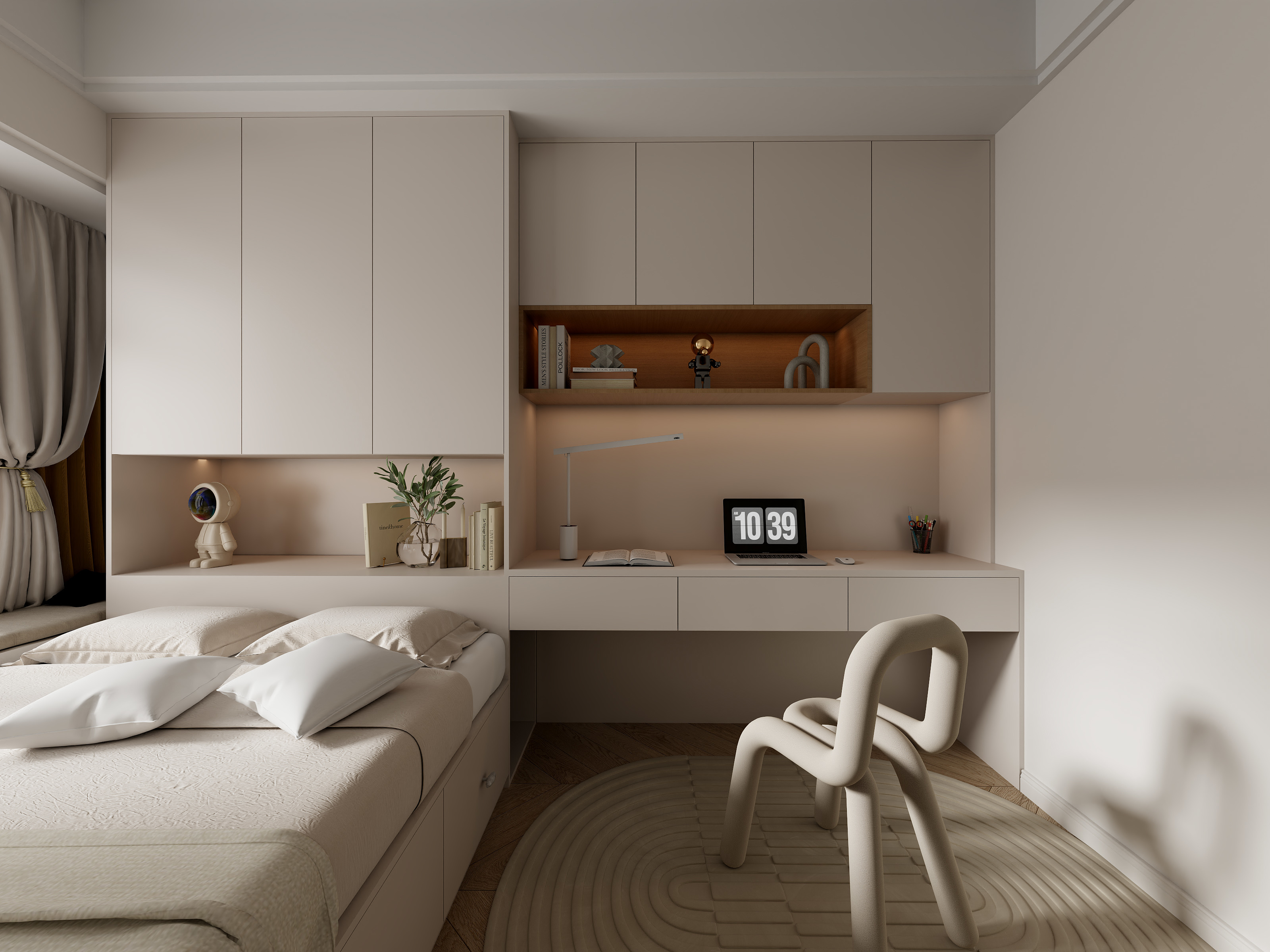 极饰雨-海德公园81㎡3室-装修设计方案