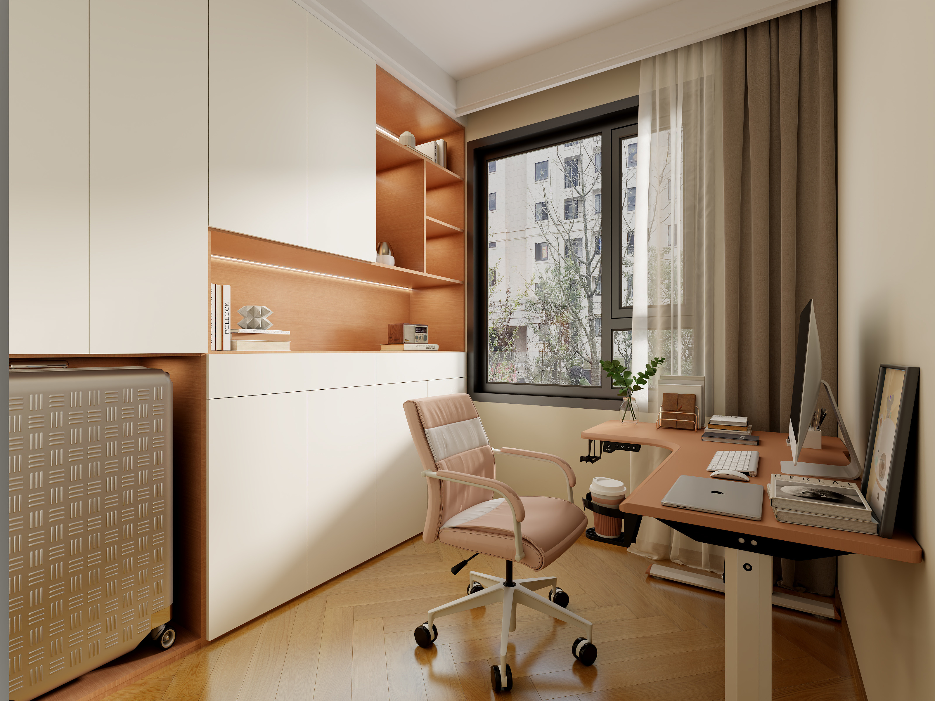 Jeannel-光明锦城123㎡（原木风格）装修效果图