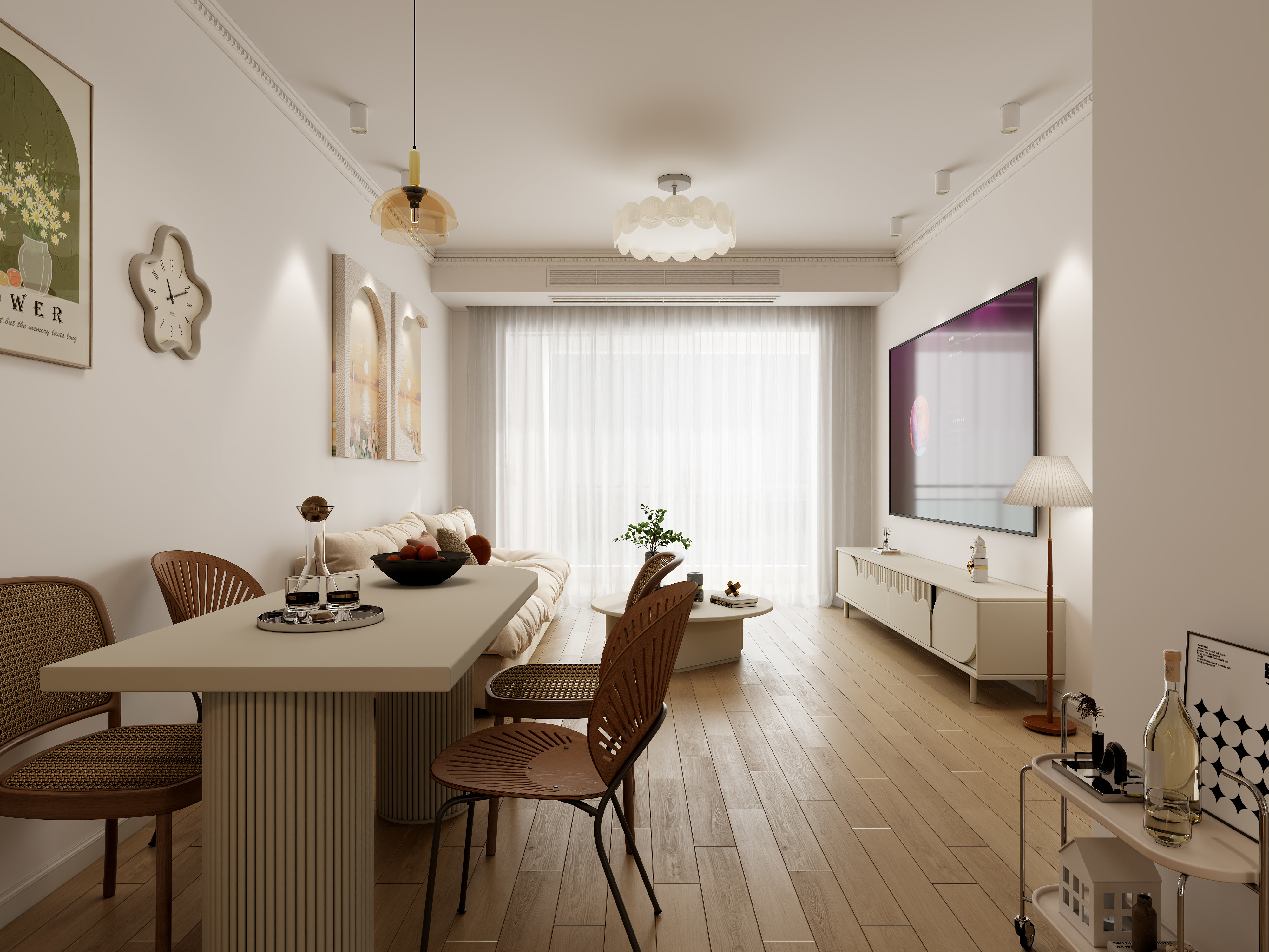 周帅iBykt-柏麓郡奶油原木风-装修设计方案