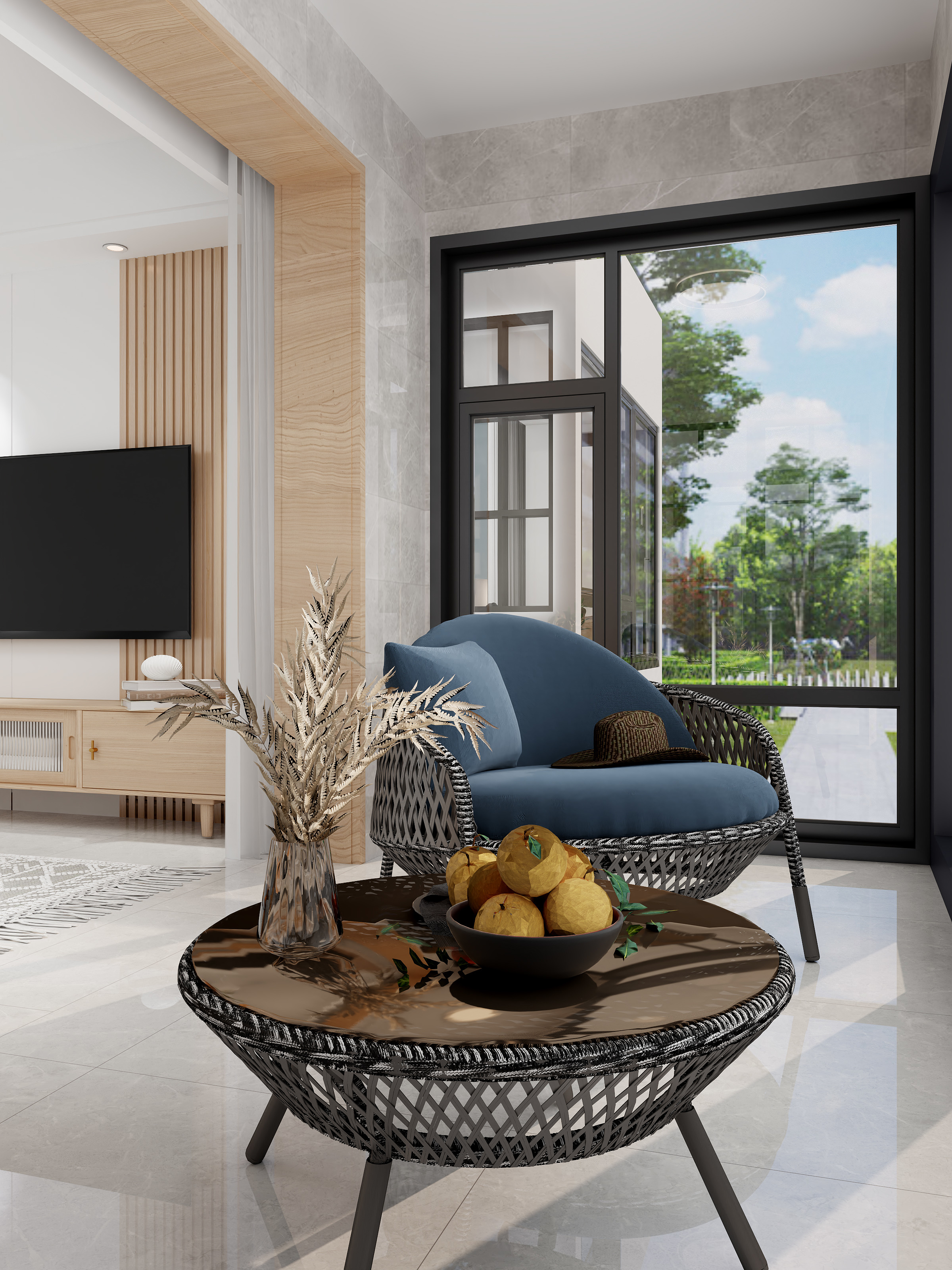 不见溪月-北欧-装修设计方案