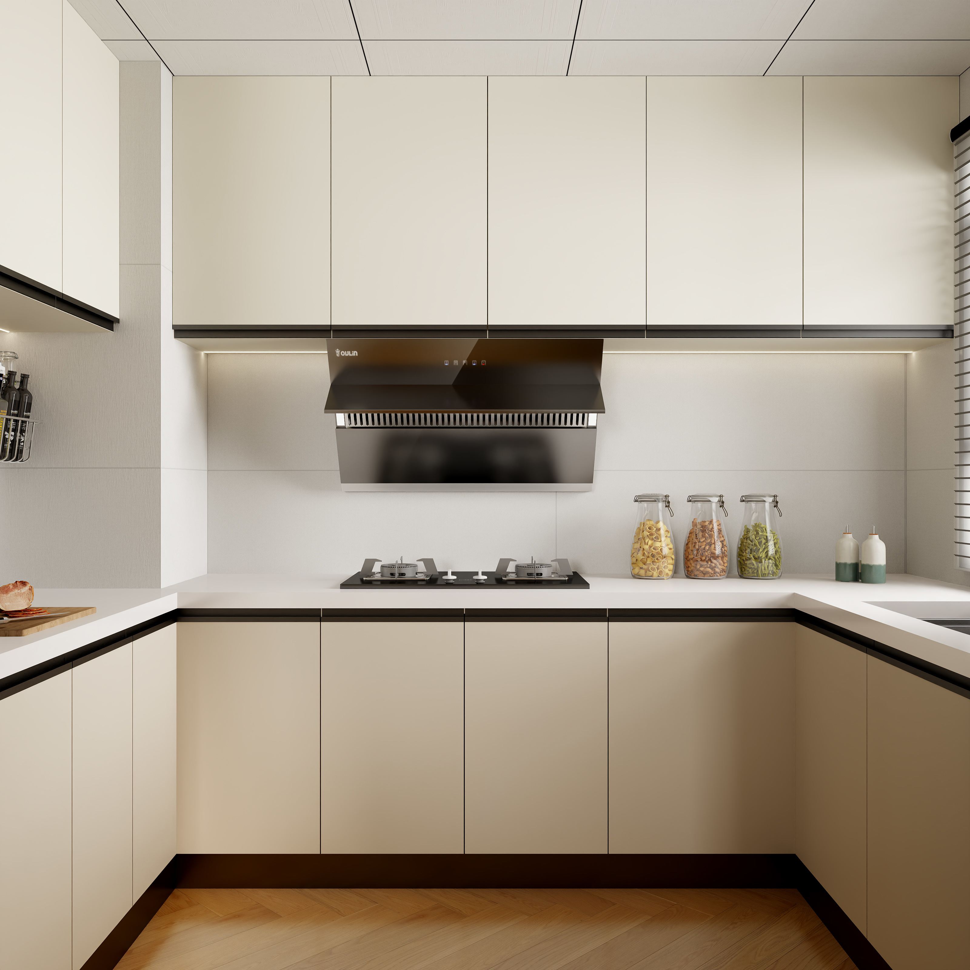 Jeannel-光明锦城123㎡（原木风格）装修效果图