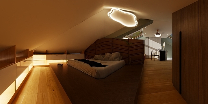 Anxinjia2024-202405书吧6--美式书柜+书桌-装修设计方案