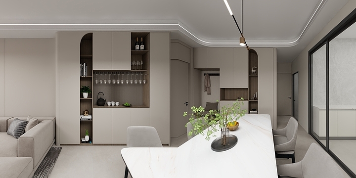 全屋家具一体定制-碧桂园3室2厅2厨1卫-装修设计方案