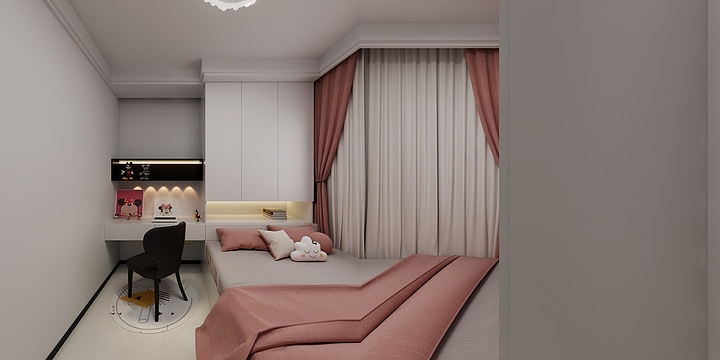 亿顺装修MissLI-御景龙湾（小套）-装修设计方案