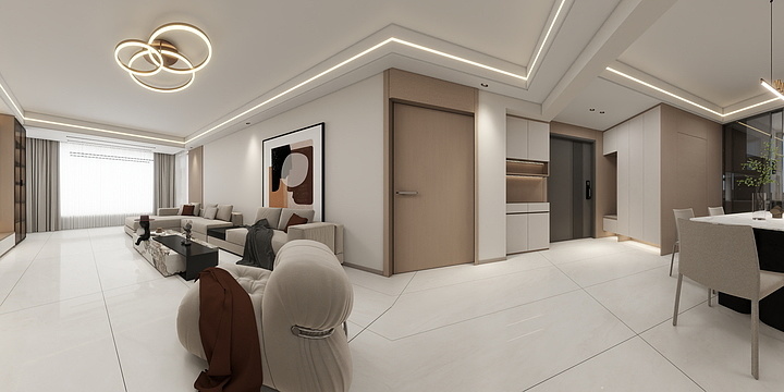 艾菲尔设计工作室-锦绣天城张哥-装修设计方案