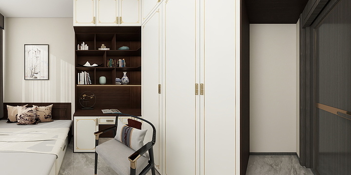 零林七设计-下湾郝家坪自建房新中式-装修设计方案