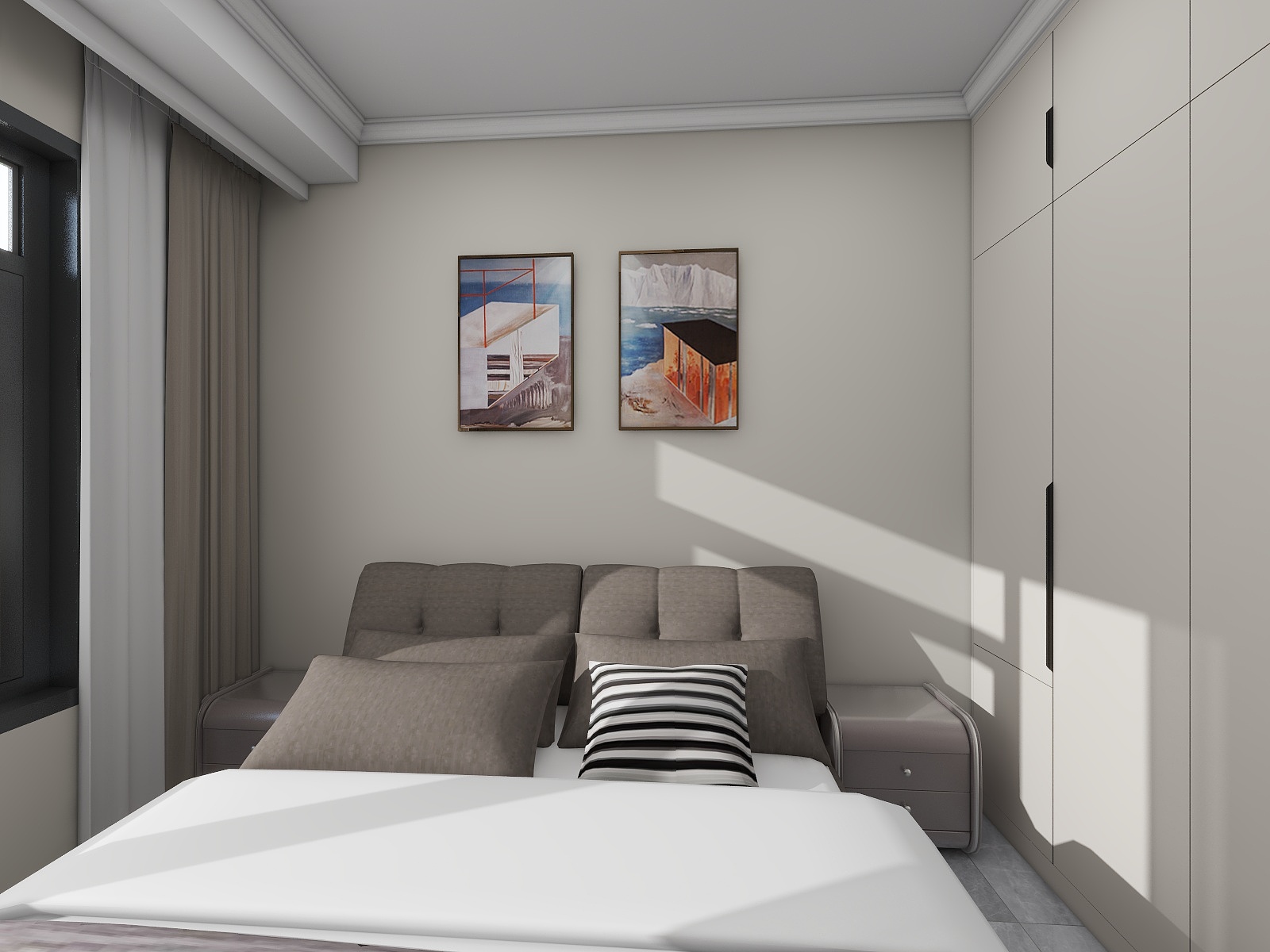 设计fromlife-邦泰花园城4号户型84平装修效果图