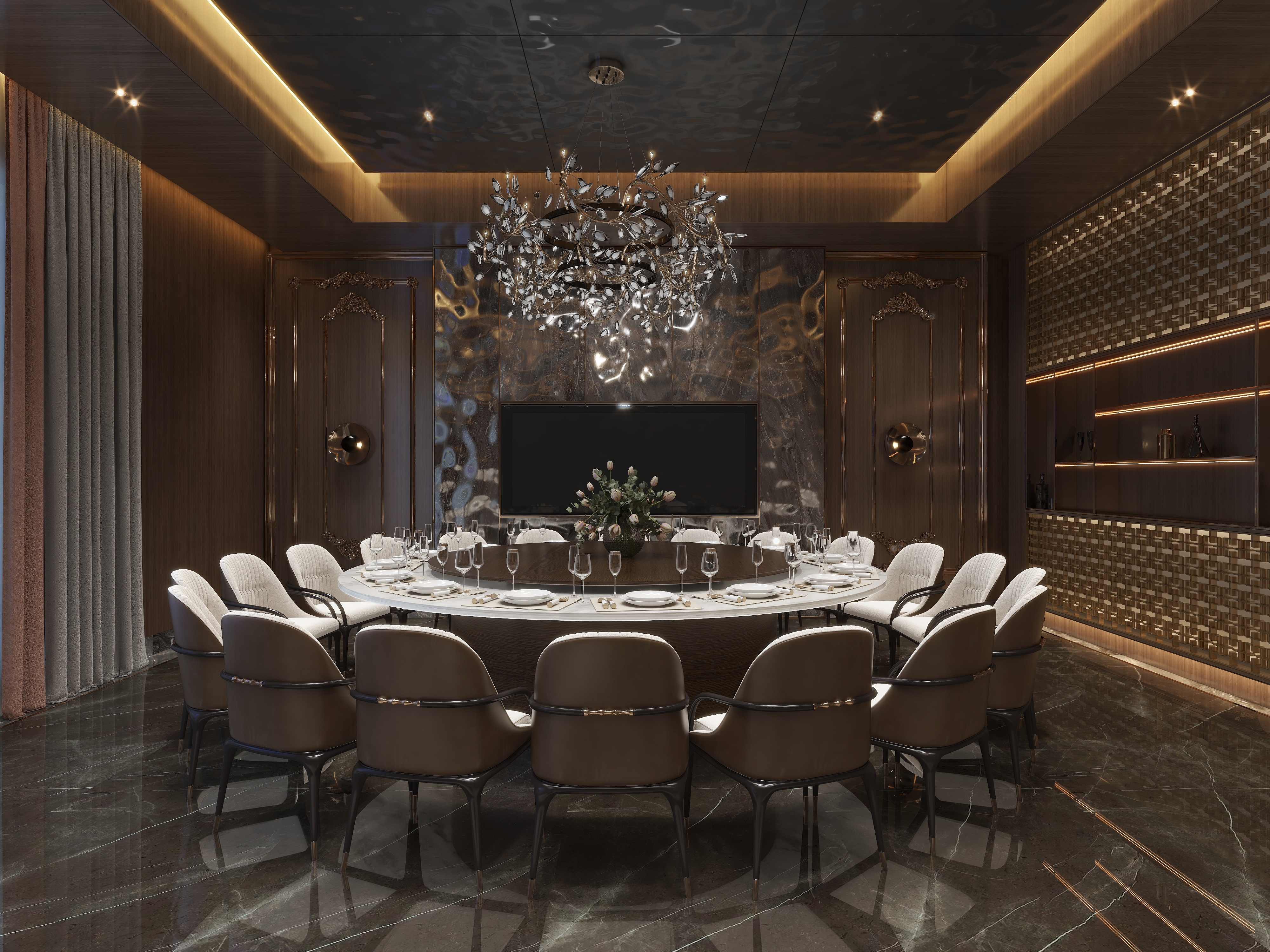 张福梅-现代轻奢包箱-装修设计方案