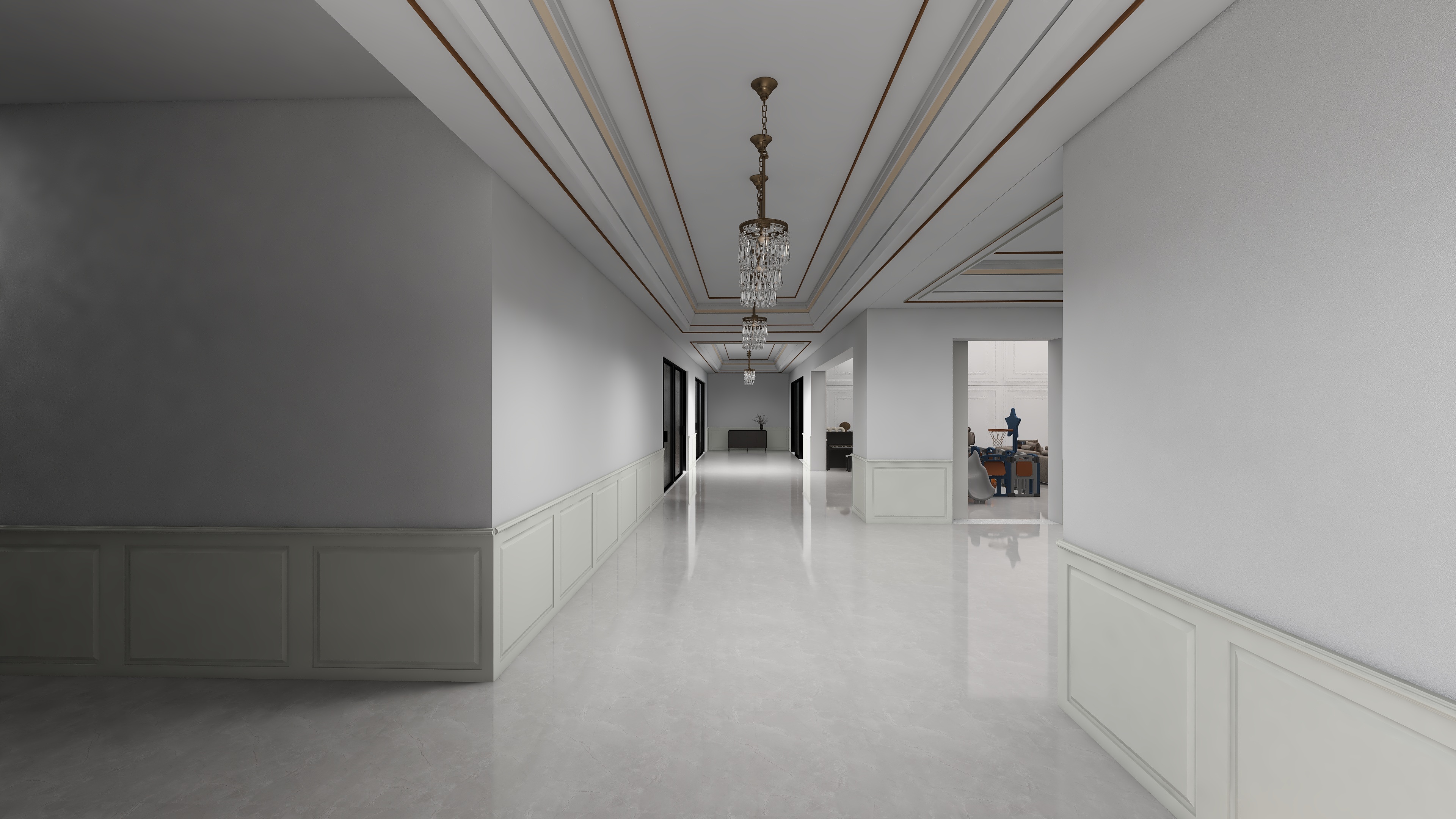 钱钱钱qian-南隆家园745㎡装修效果图