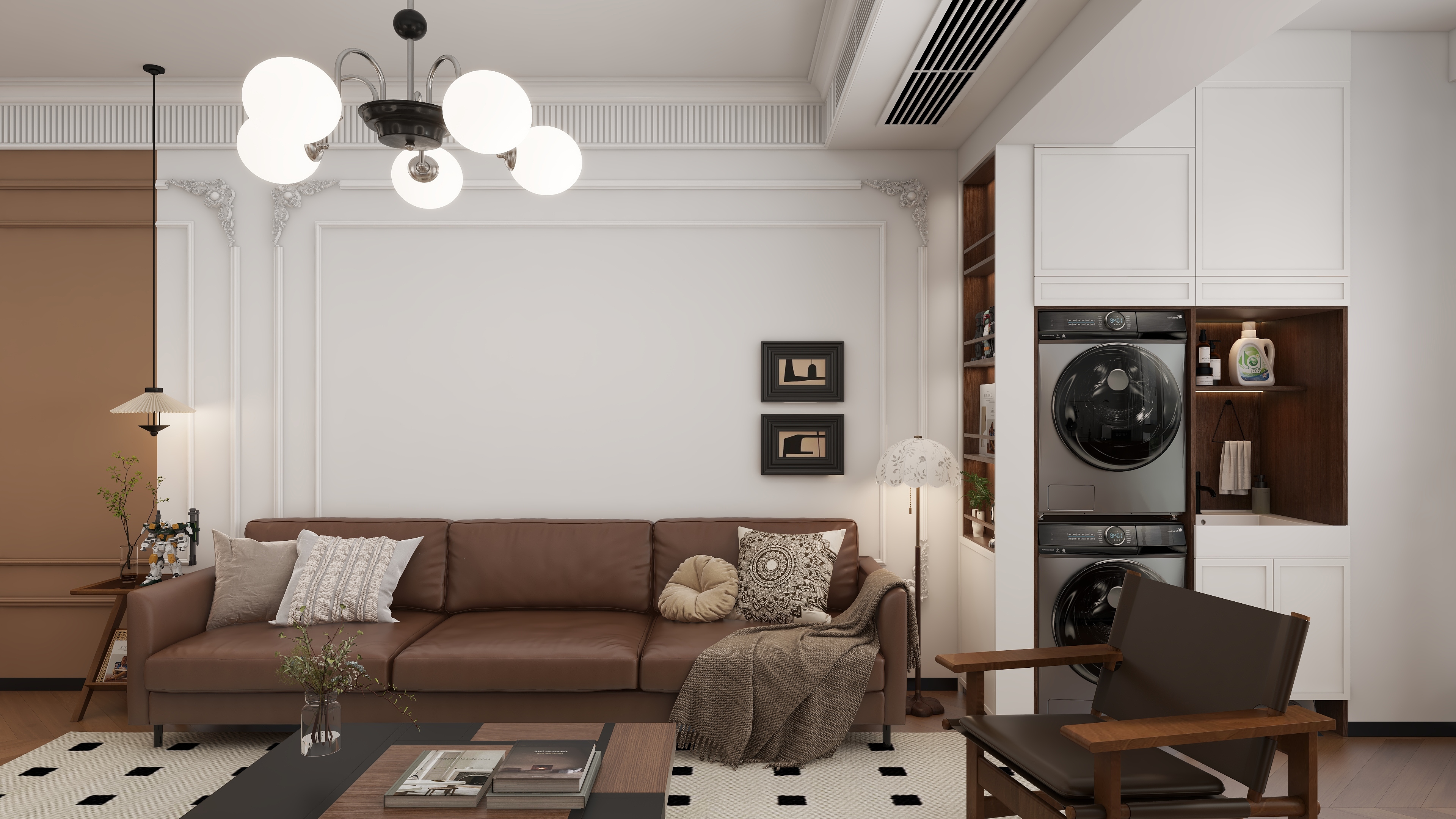 YZXDesign-德威江誉城94m²装修效果图