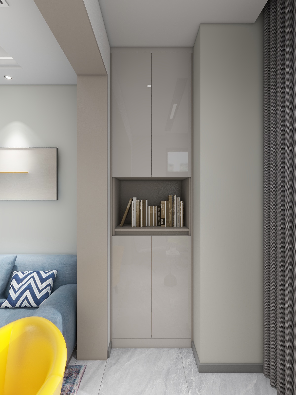 设计fromlife-邦泰花园城4号户型84平装修效果图