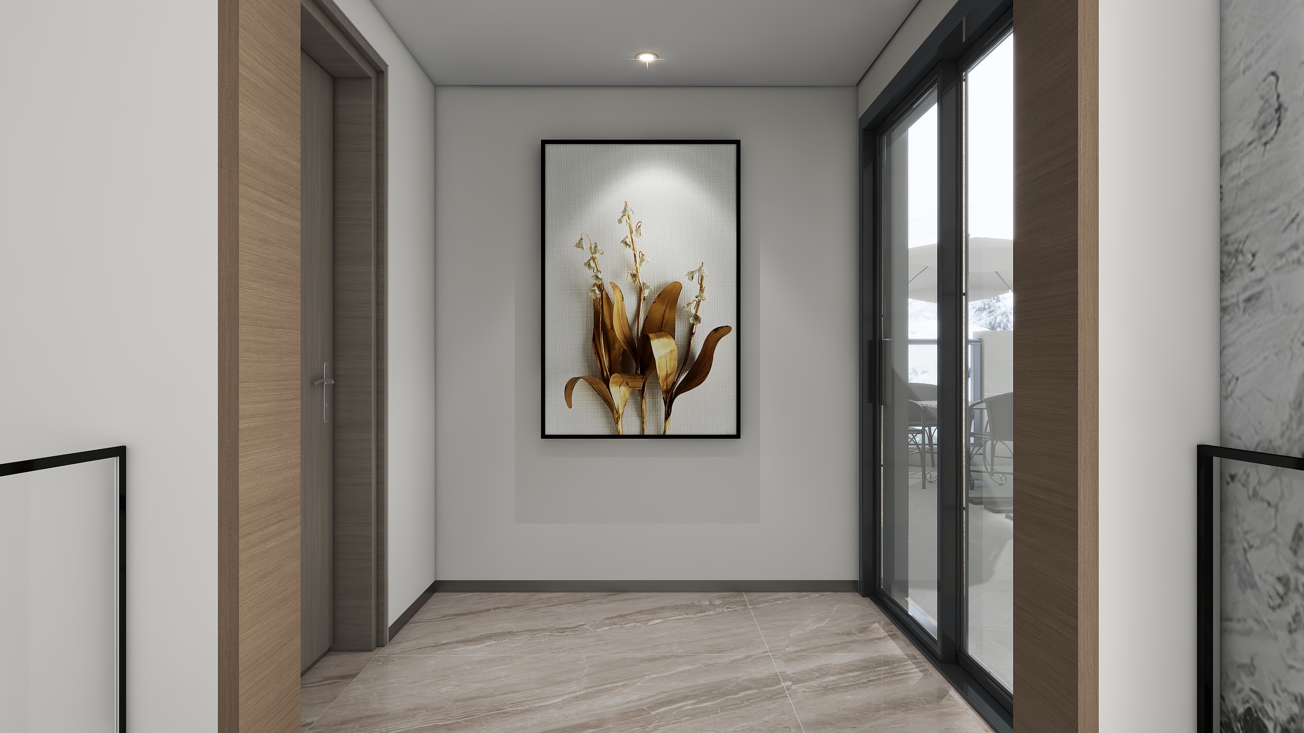 Seven韦琳琳-145㎡五房简约法式轻奢装修效果图