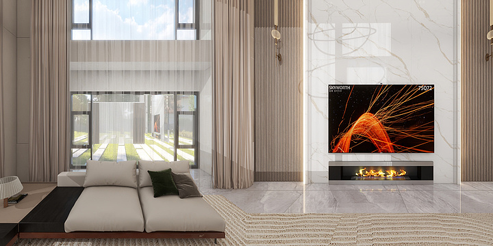 廣東新達裝飾設計楊傑-君汇半岛-装修设计方案