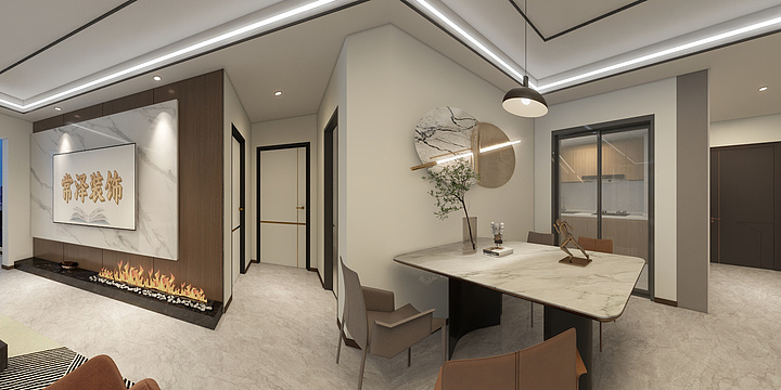 旧巷li-海滨鑫苑套二-副本-装修设计方案