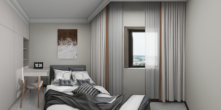 宁陵县四维空间设计工作室-润泓·壹号城邦4室2厅1厨2卫-副本-装修设计方案