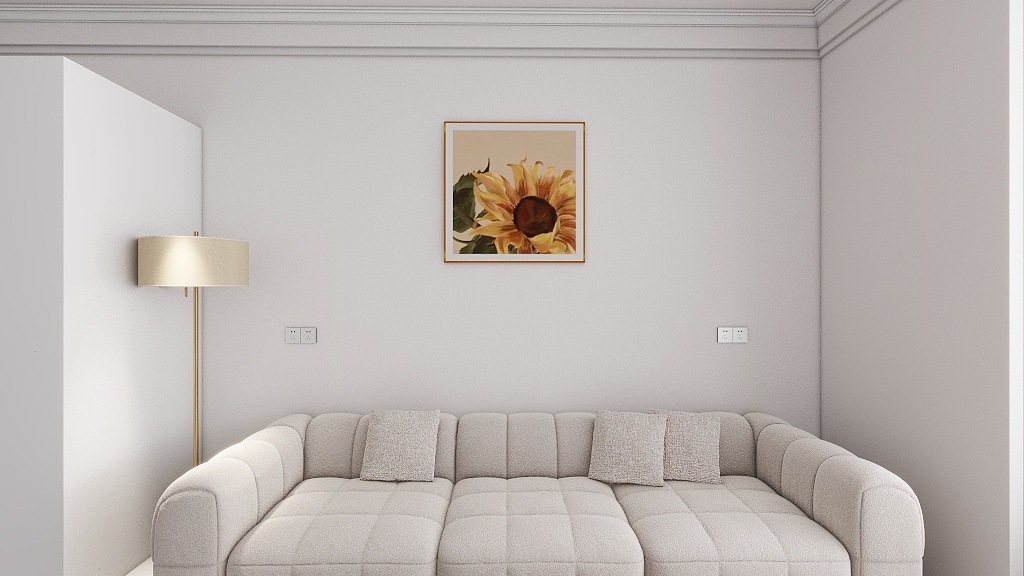 3D云设TAcH-田园91㎡3室装修效果图