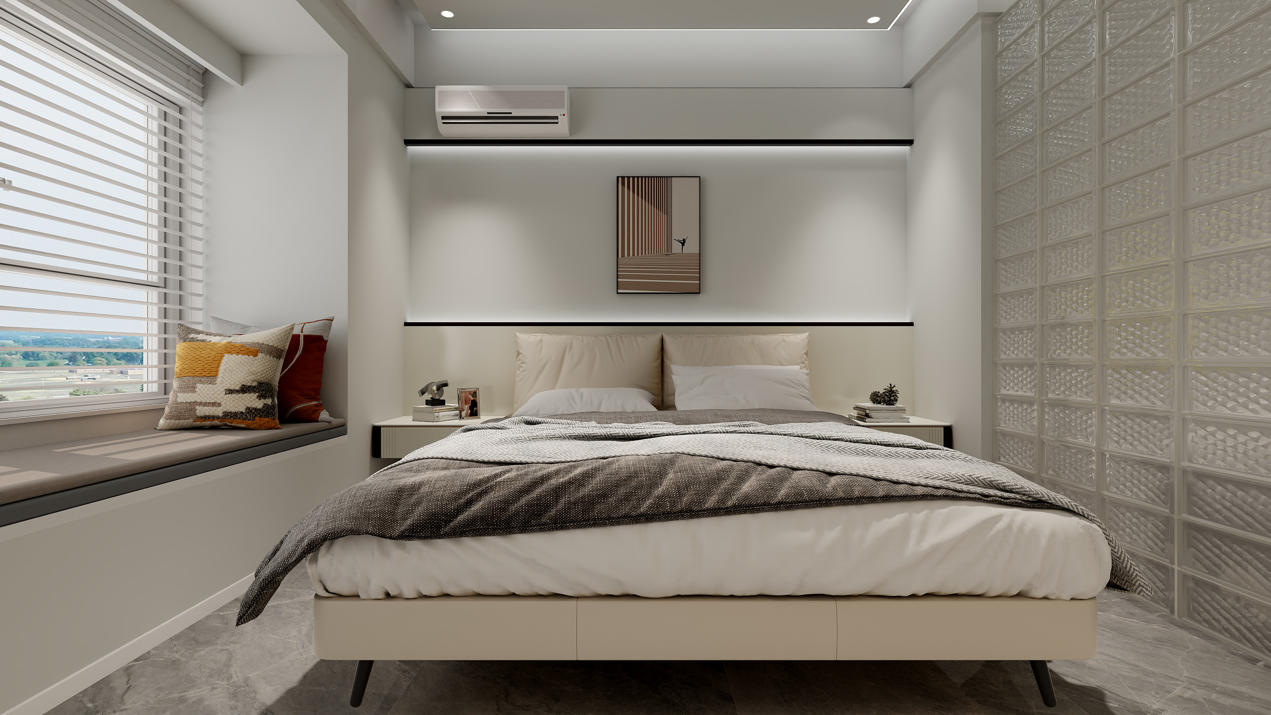 老吕qjBu-兴义商城一房一卫-温馨二人世界-装修设计方案