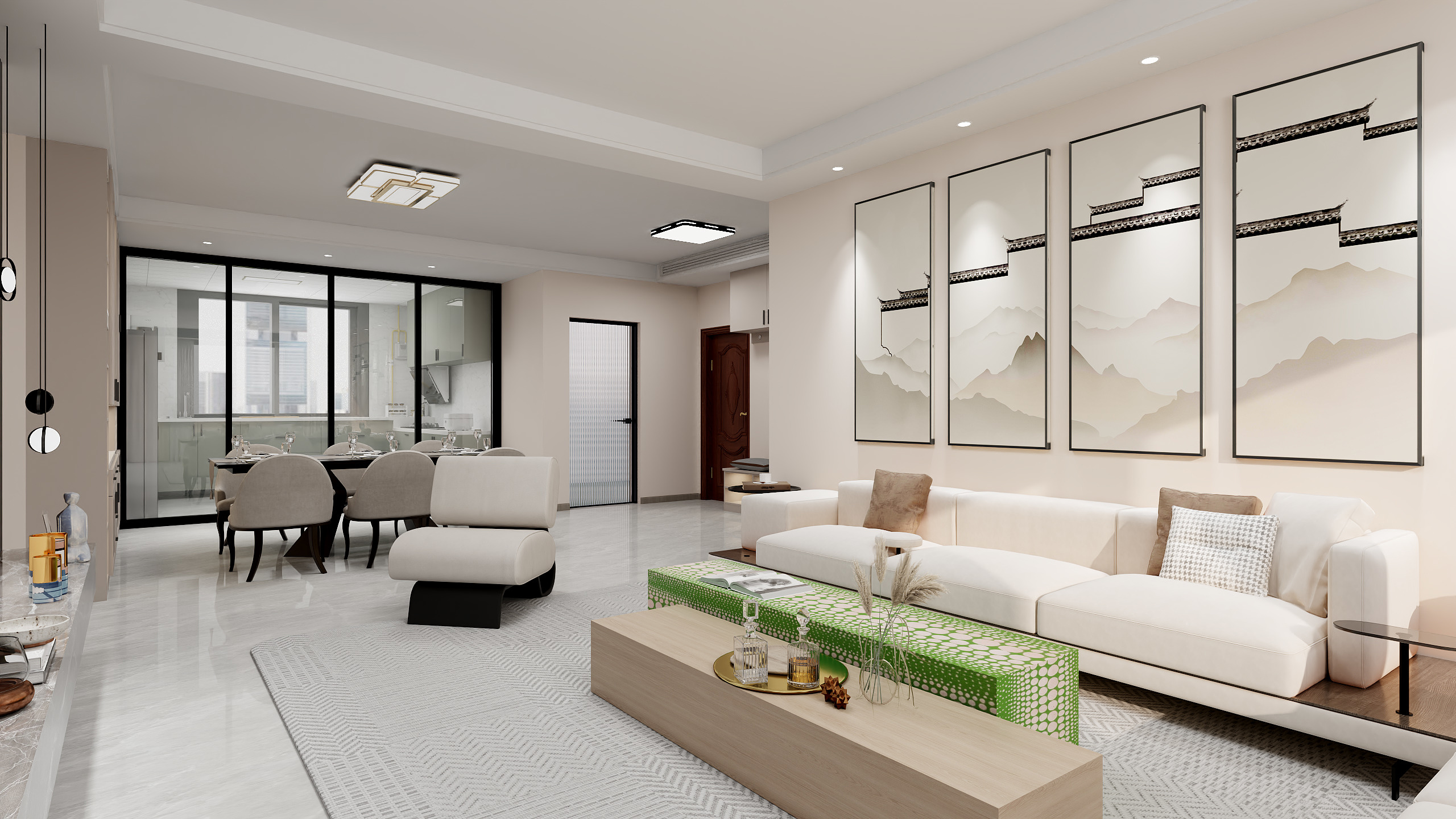 圆梦筑家装饰-杨女士-双馨园图纸-装修设计方案