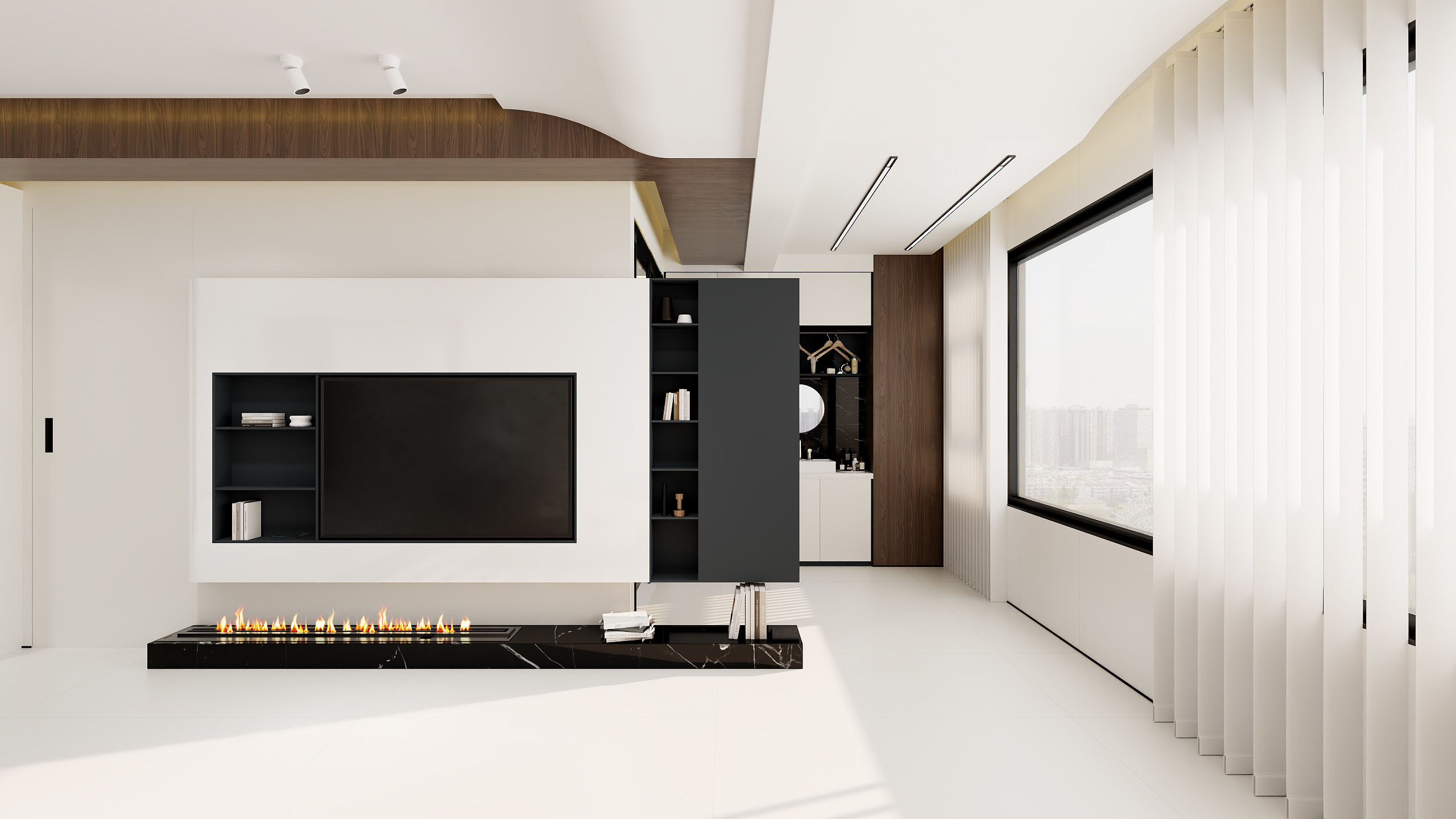 设计狮超人王X星际猿智能家居-星际元-原木黑白灰-装修设计方案