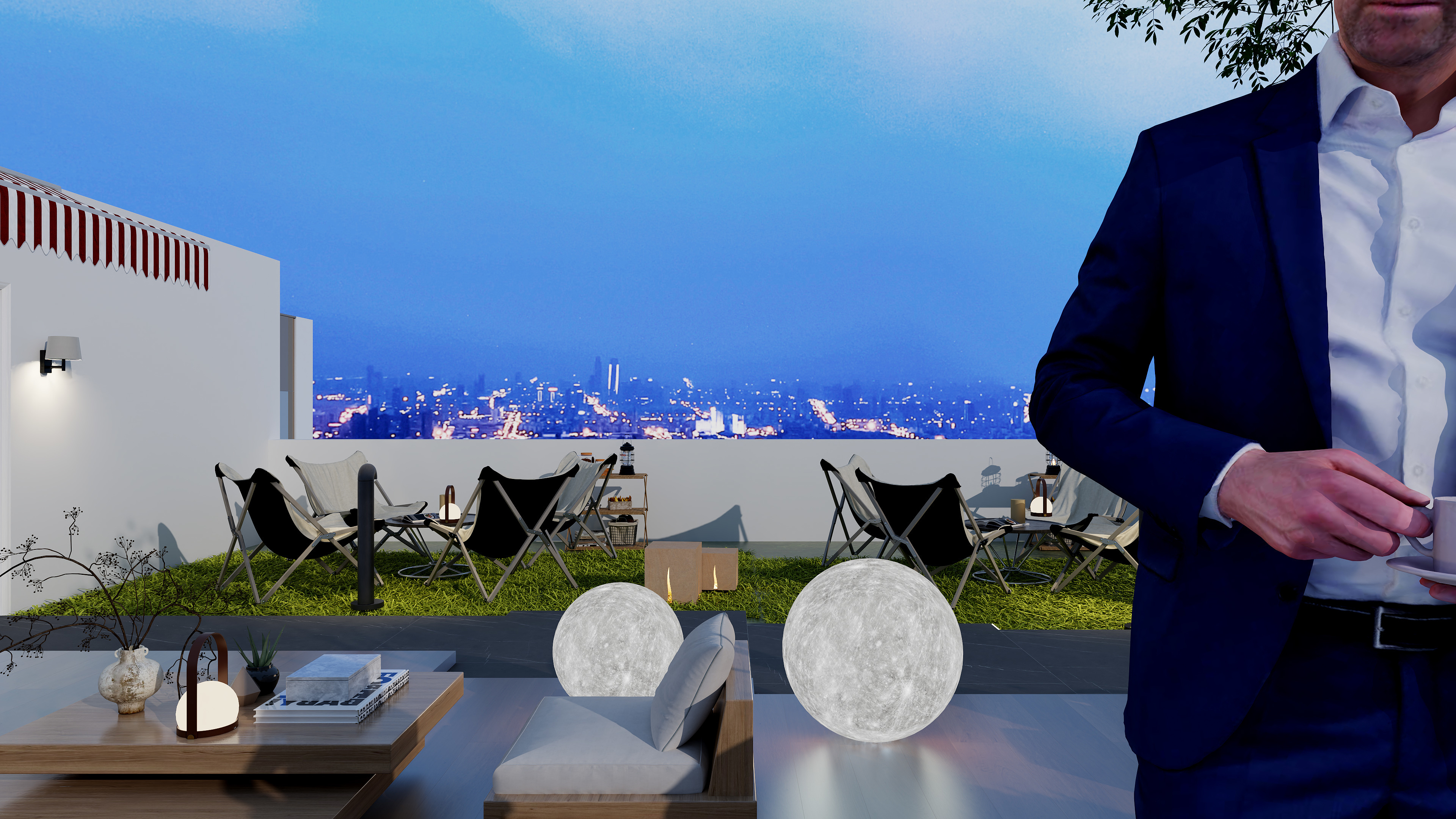 范琳琳设计师-都市--空中花园-装修设计方案