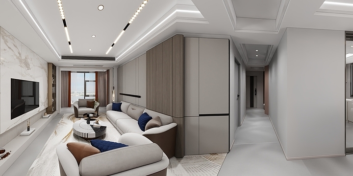 星空之家-公园里13栋1304-装修设计方案