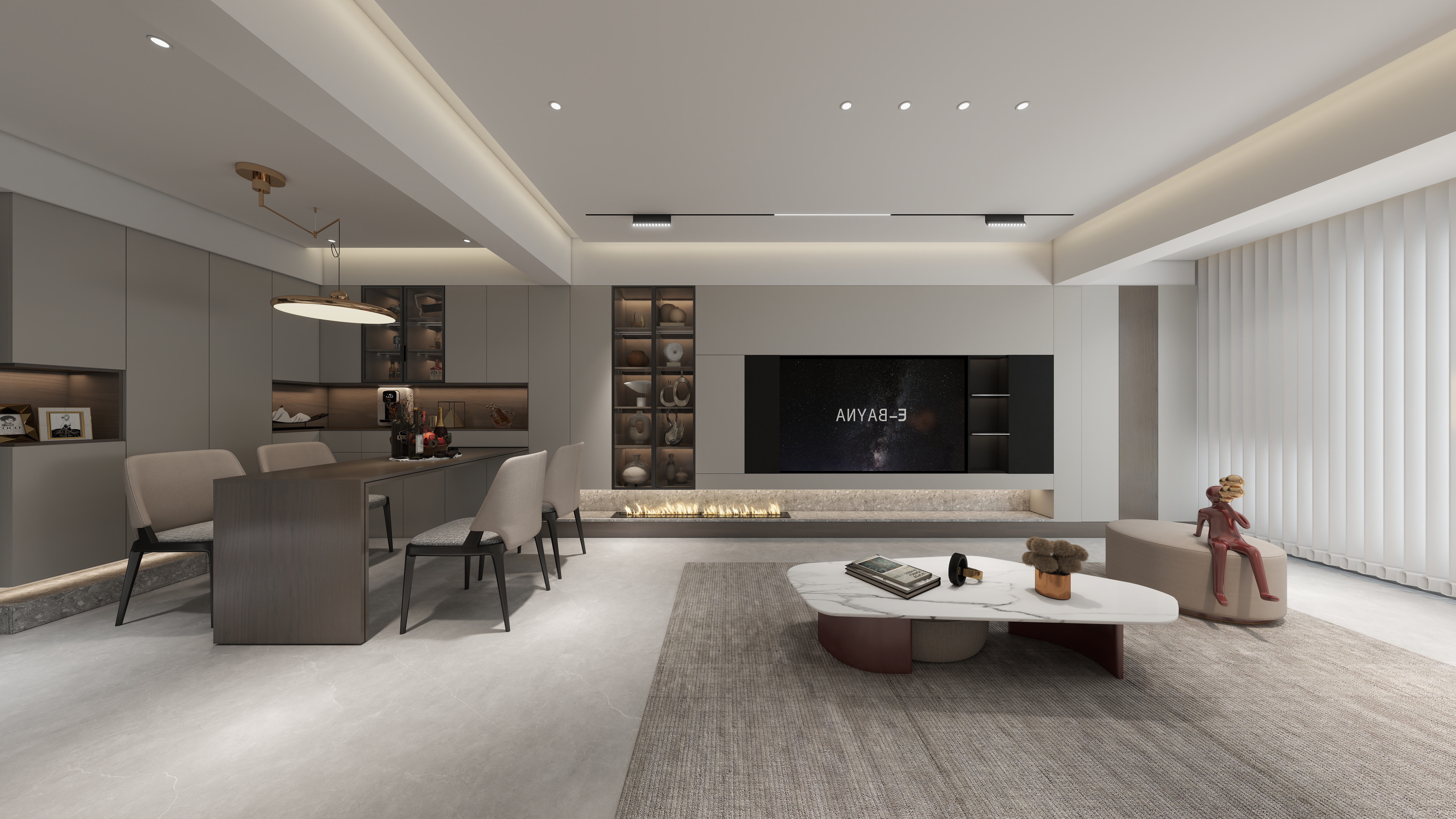 半毛钱一只烟-睿力尚城-装修设计方案