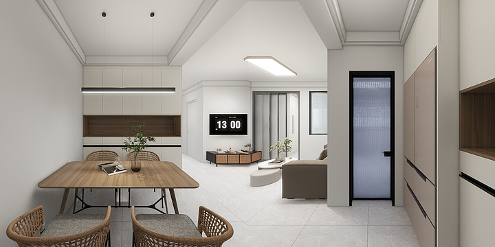 柴濛-宜天花园2107-装修设计方案