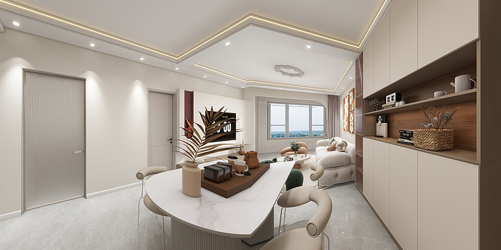 怀来万辉装饰-张家口鸿坤 礼域府-装修设计方案