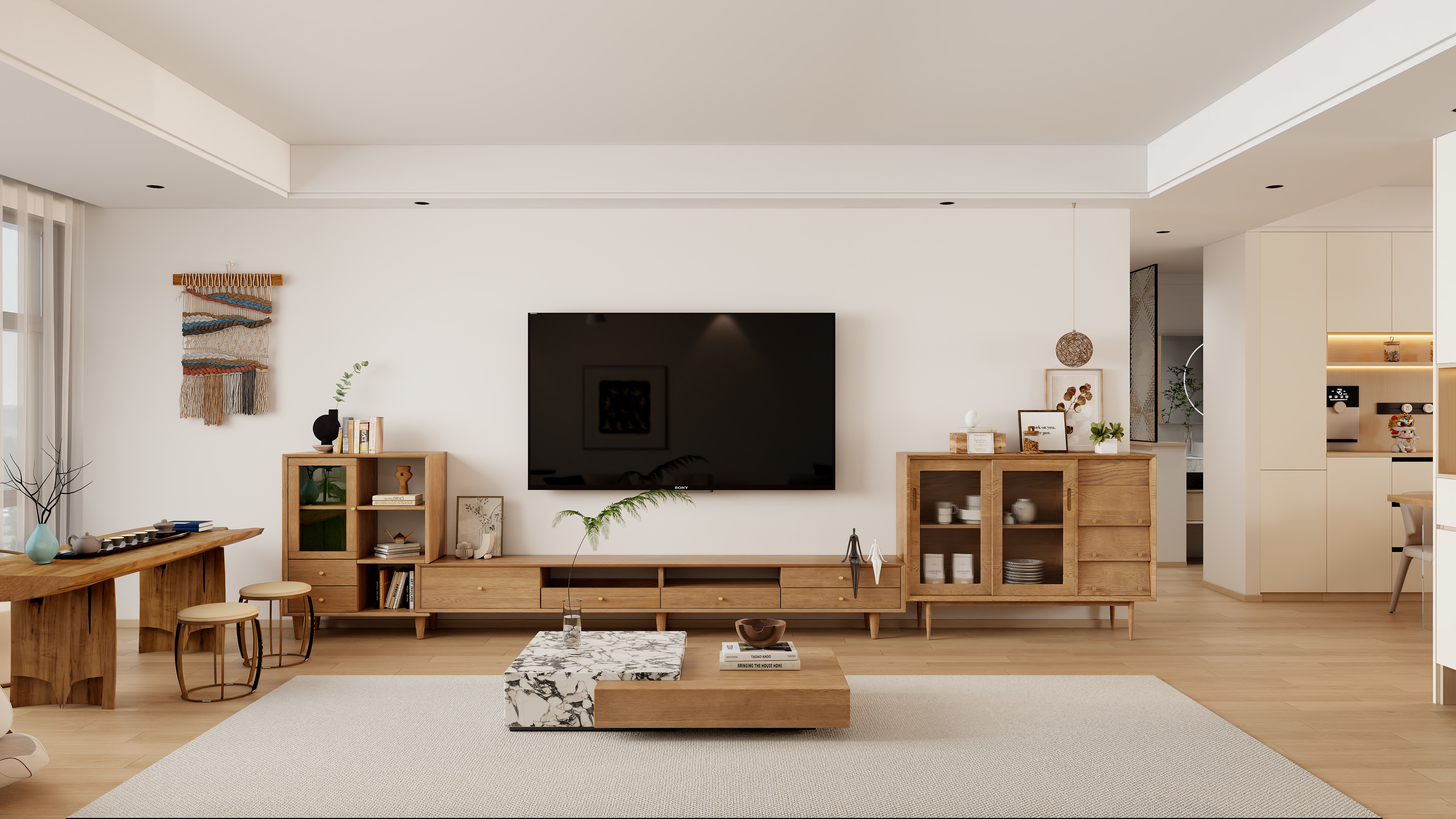 2024NEW-原木风121平-装修设计方案