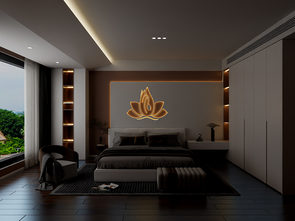 微秀-卧室自由雕花-装修设计方案