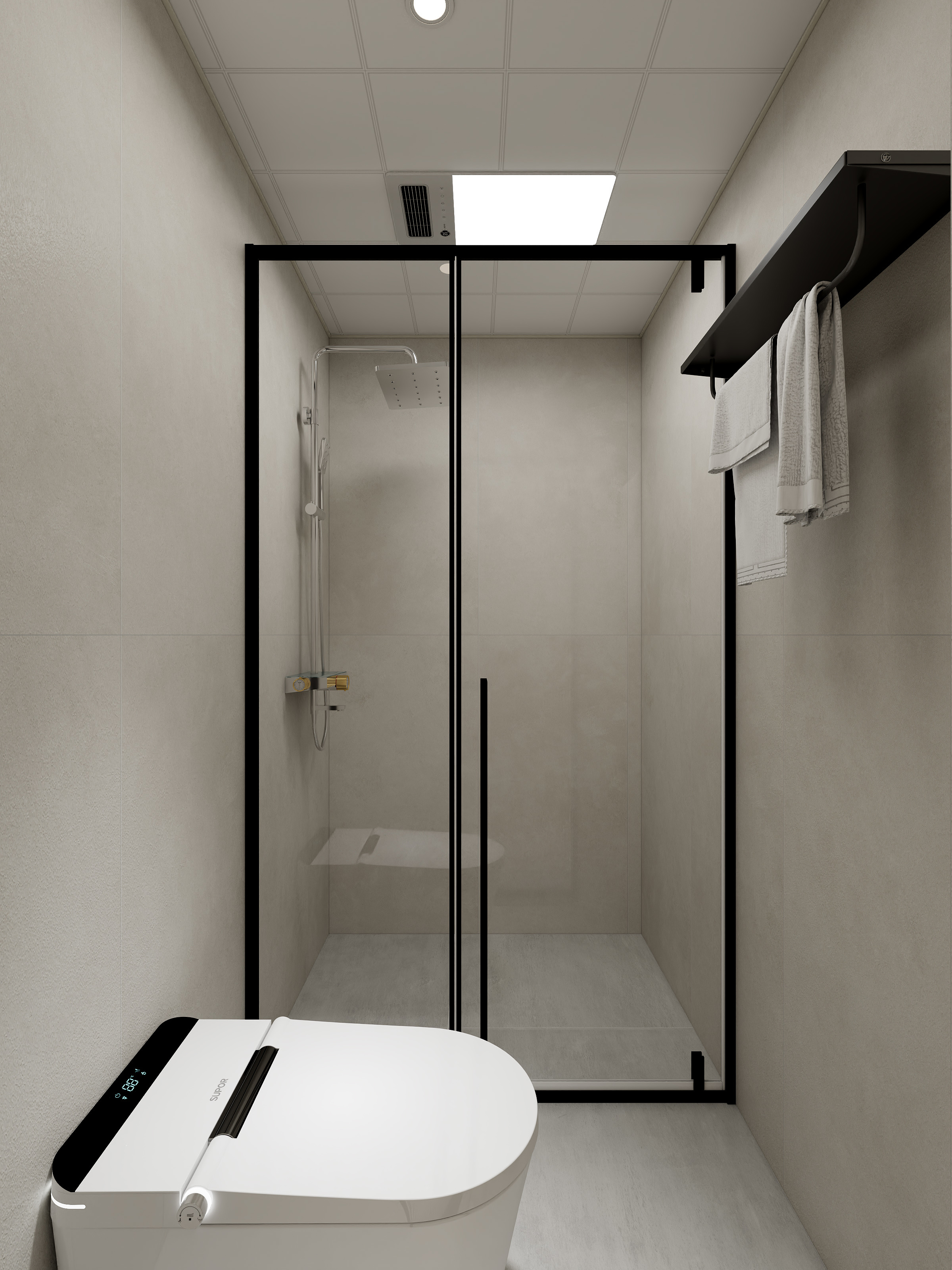 福州极简全案-金冠花园92㎡3室装修效果图