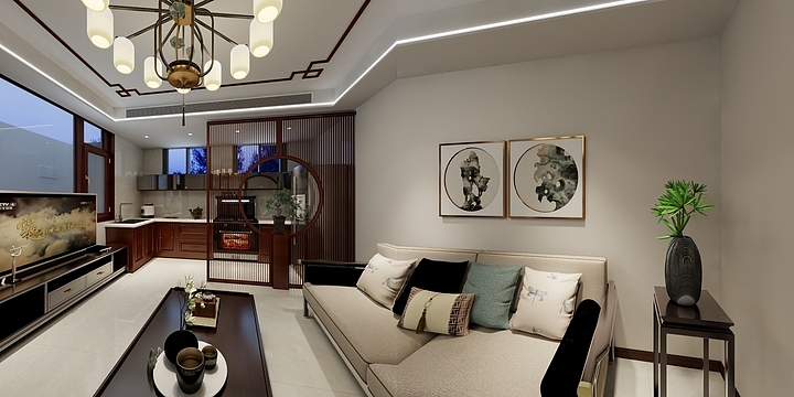 客寓浠城-华勤小区-装修设计方案