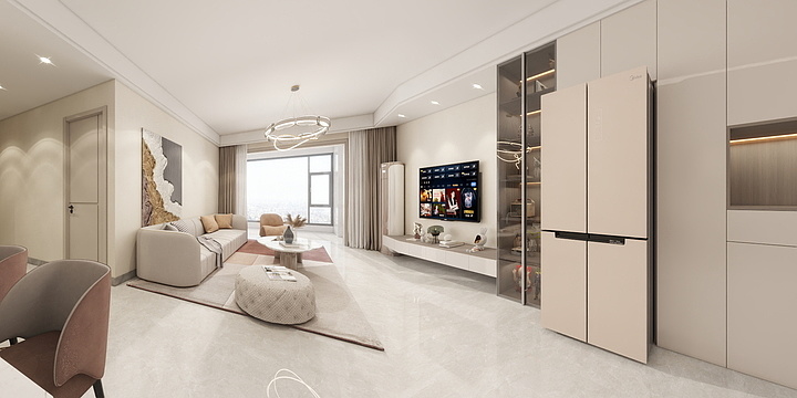 与我勾勒幸福-鼎元世家-4-装修设计方案