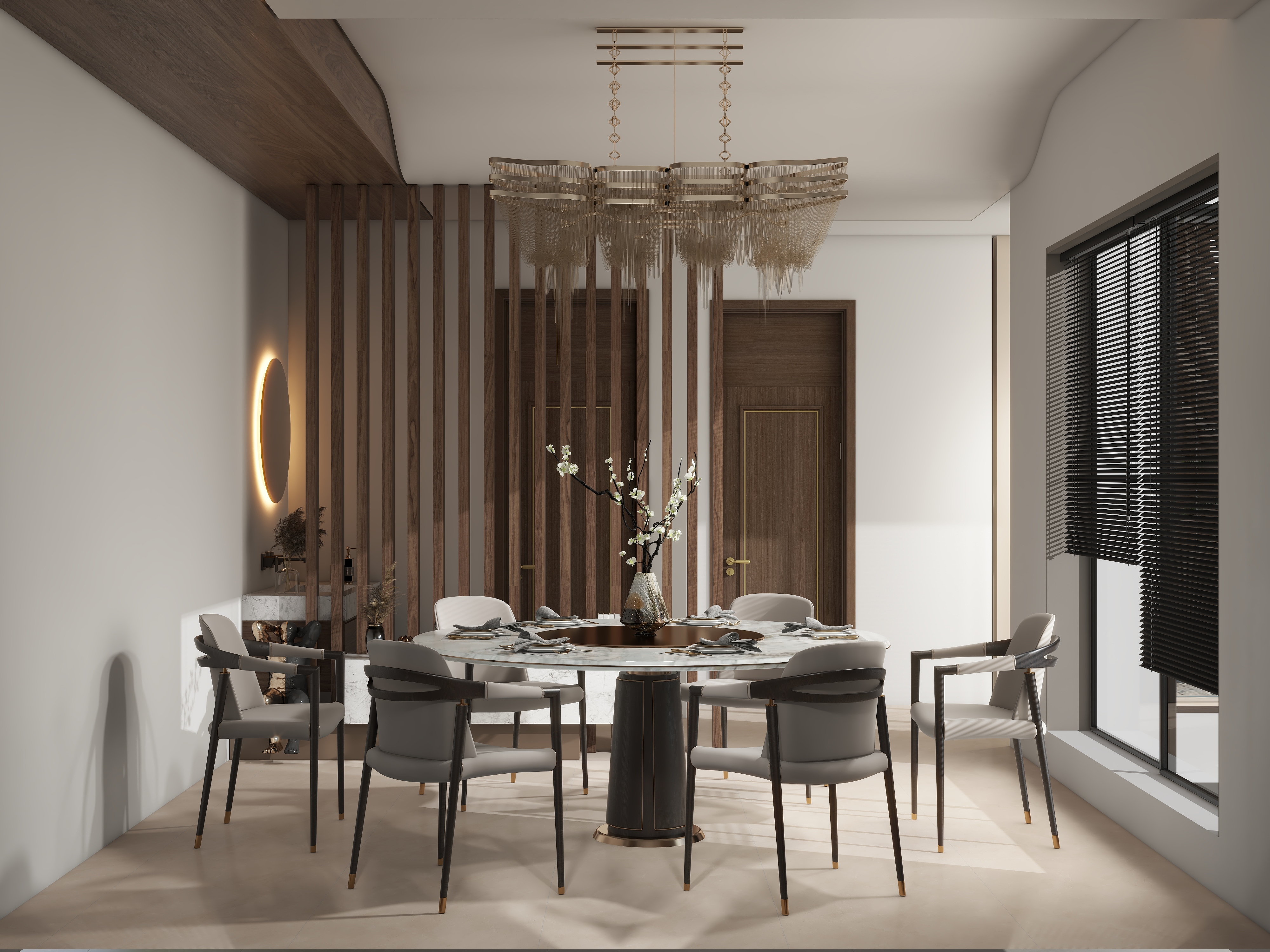 设计师珂源-海景B区150㎡2室装修效果图