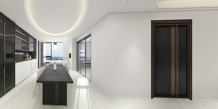 F高端设计-逸林府127平方-装修设计方案