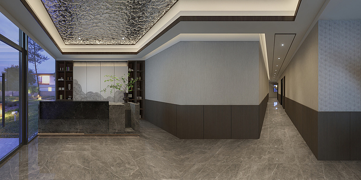 3D云设AJut-足浴店-装修设计方案