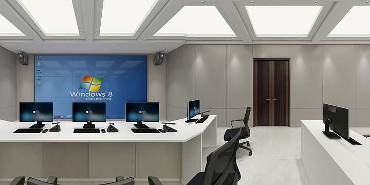 设计师王亚宏-水利局指挥中心 完成-装修设计方案