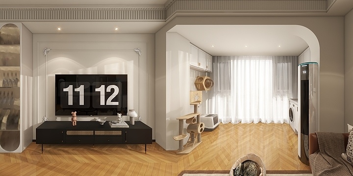 这货爱设计-松湖法式复古风设计-装修设计方案