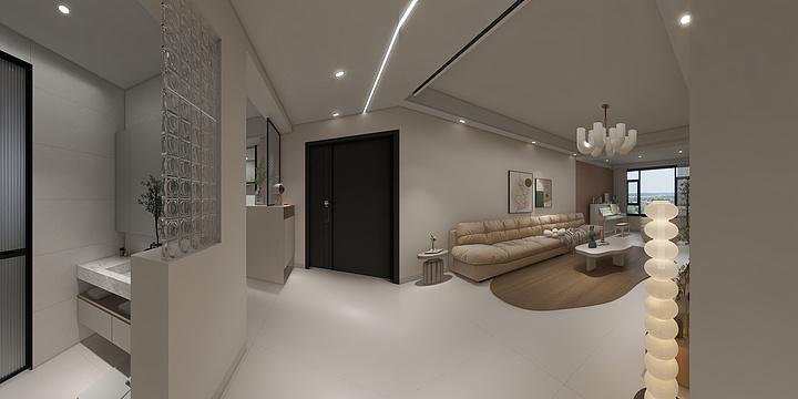 张绪刚设计-凯莱国际王美女2-装修设计方案