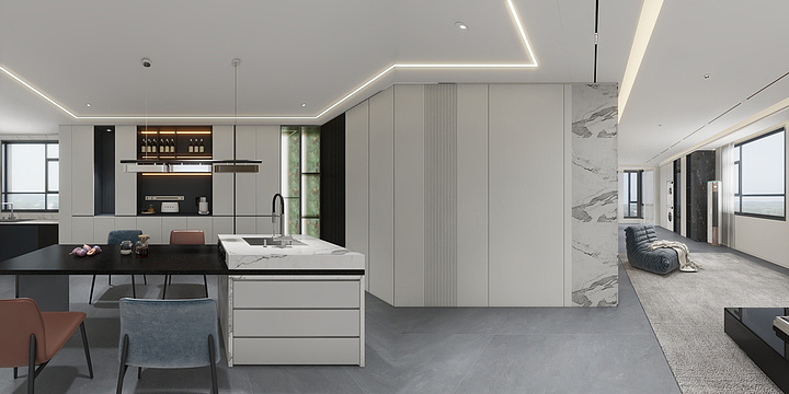 F高端设计-自建房-装修设计方案