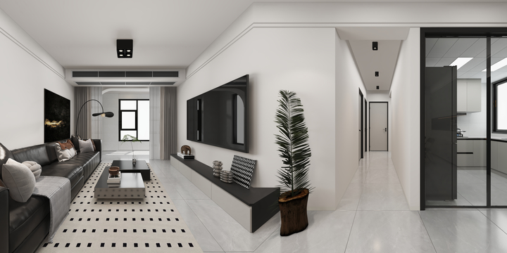 DESIGN王工-柏庄香府-装修设计方案