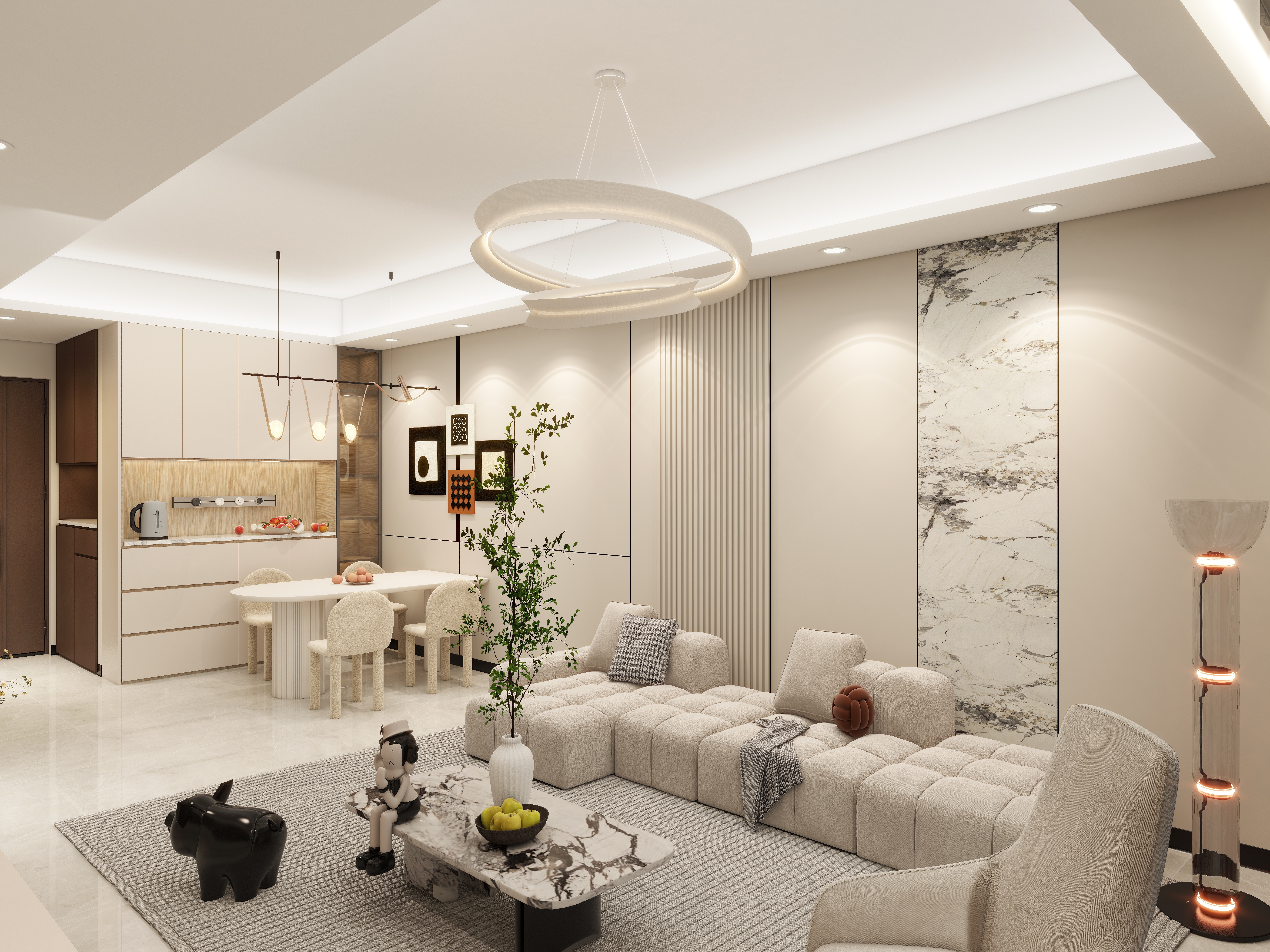 Briao-现代简约95㎡-装修设计方案