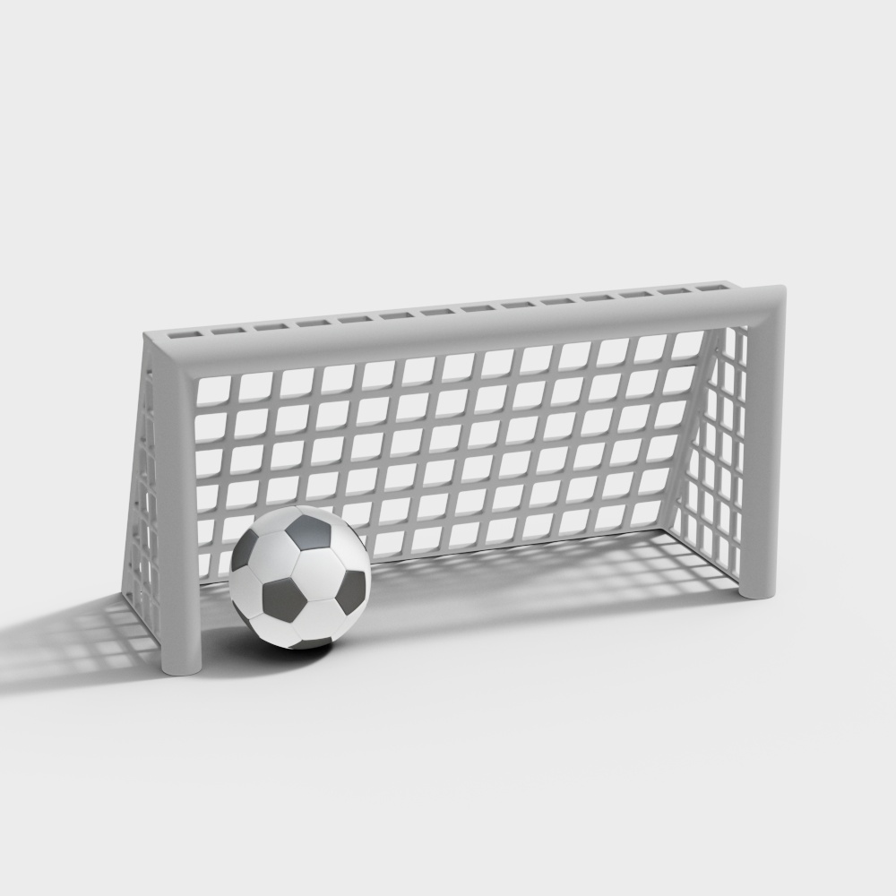 足球门造型饰品摆件3D模型